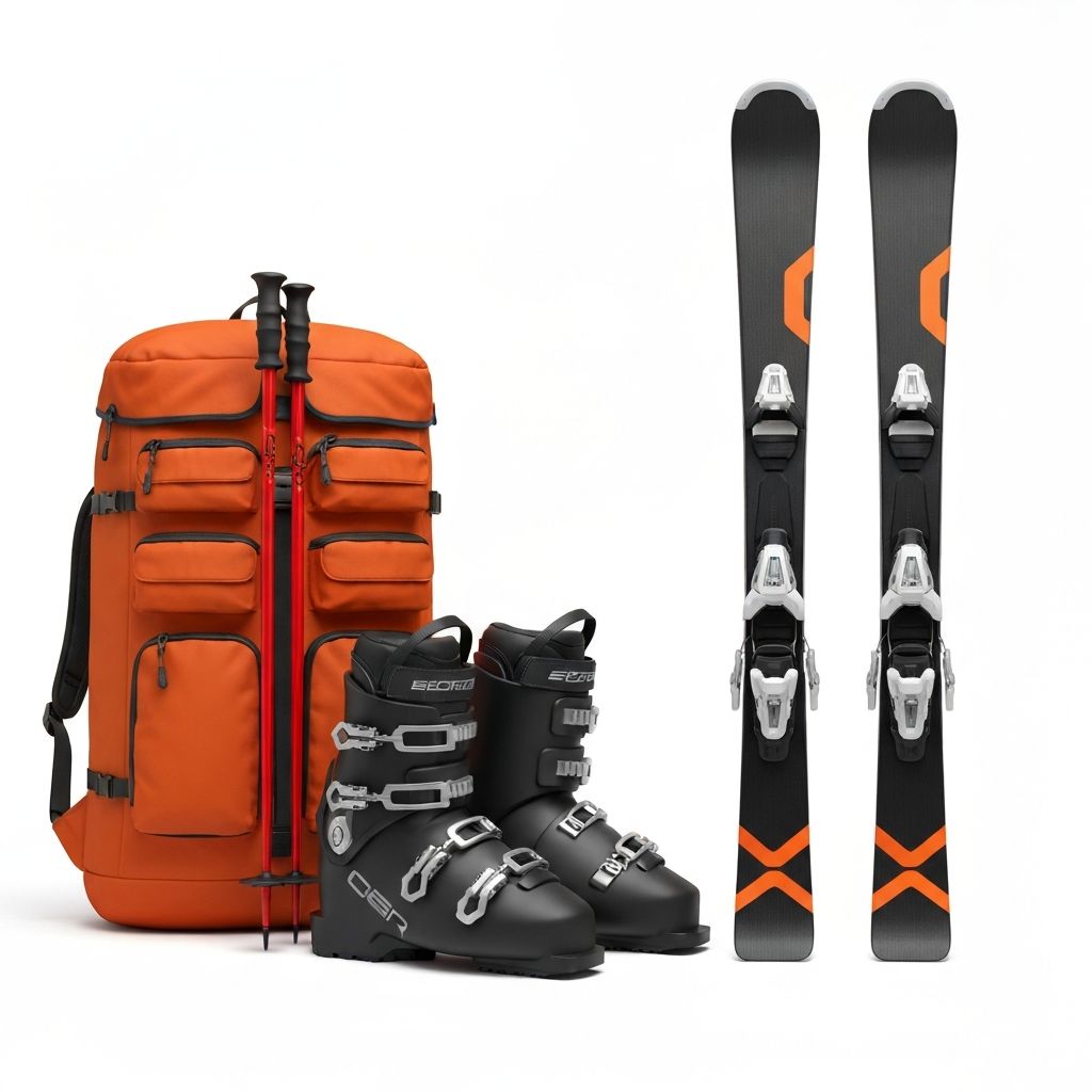 프로 스키 세트